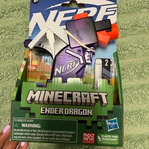 Nerf Minecraft Ender Dragon Blaster - Purple and Orange